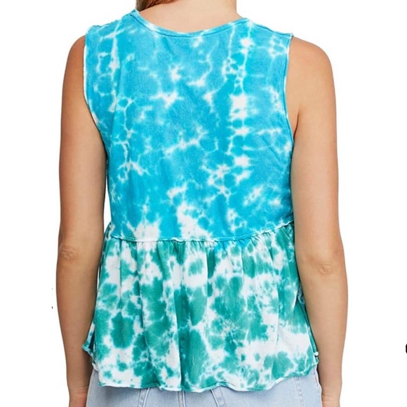 Sold! NWT Free People We The Free Tie Dye Anytime Tank - Picture 4 of 8